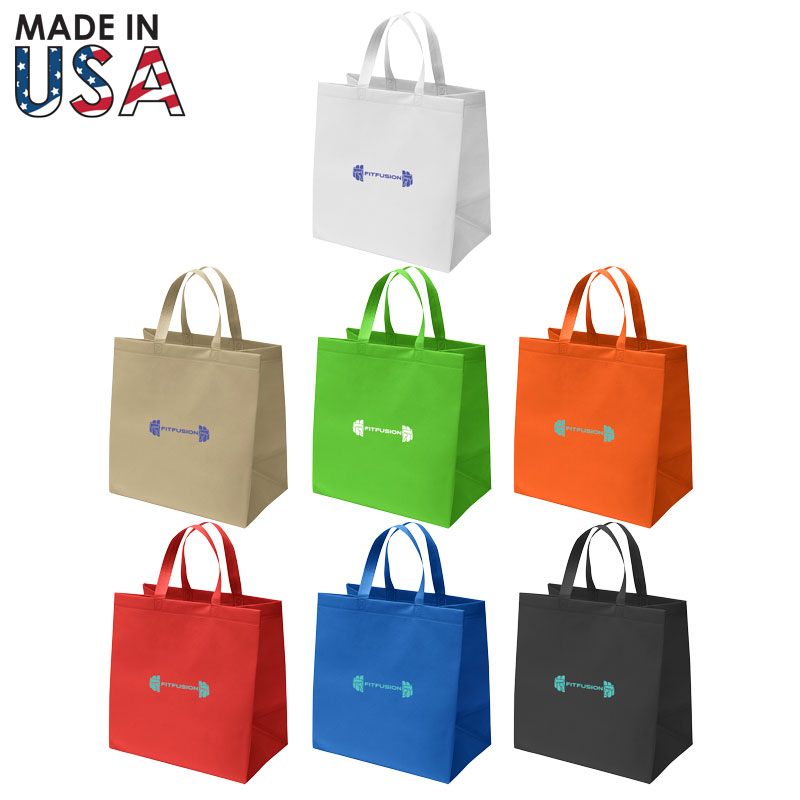 10x5x13 Reusable Non-Woven Tote Bag