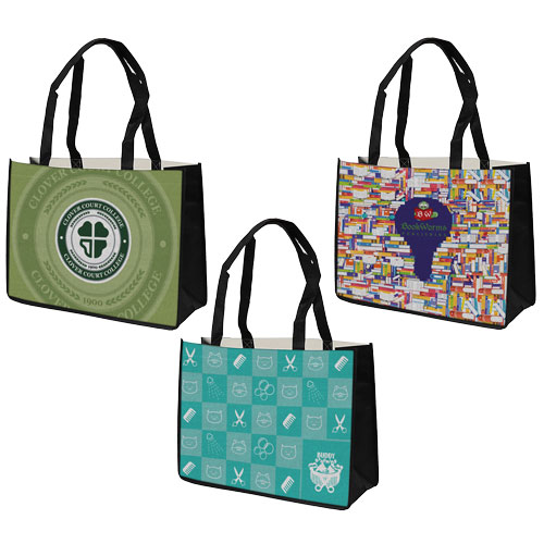 16x12x6 Full-Color PET Non-Woven Tote Bag