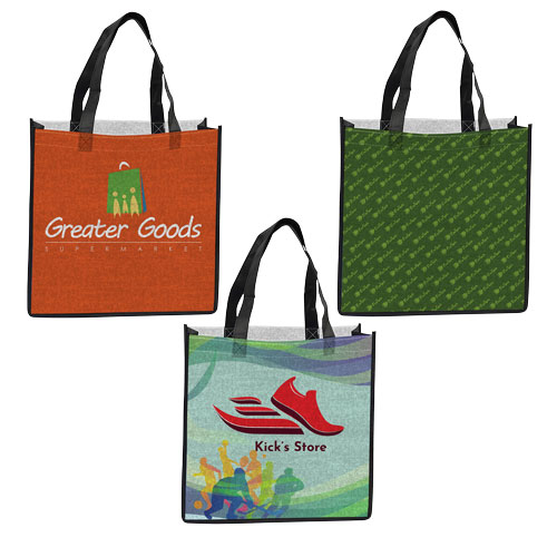 13x13x5 Full-Color PET Non-Woven Tote Bag