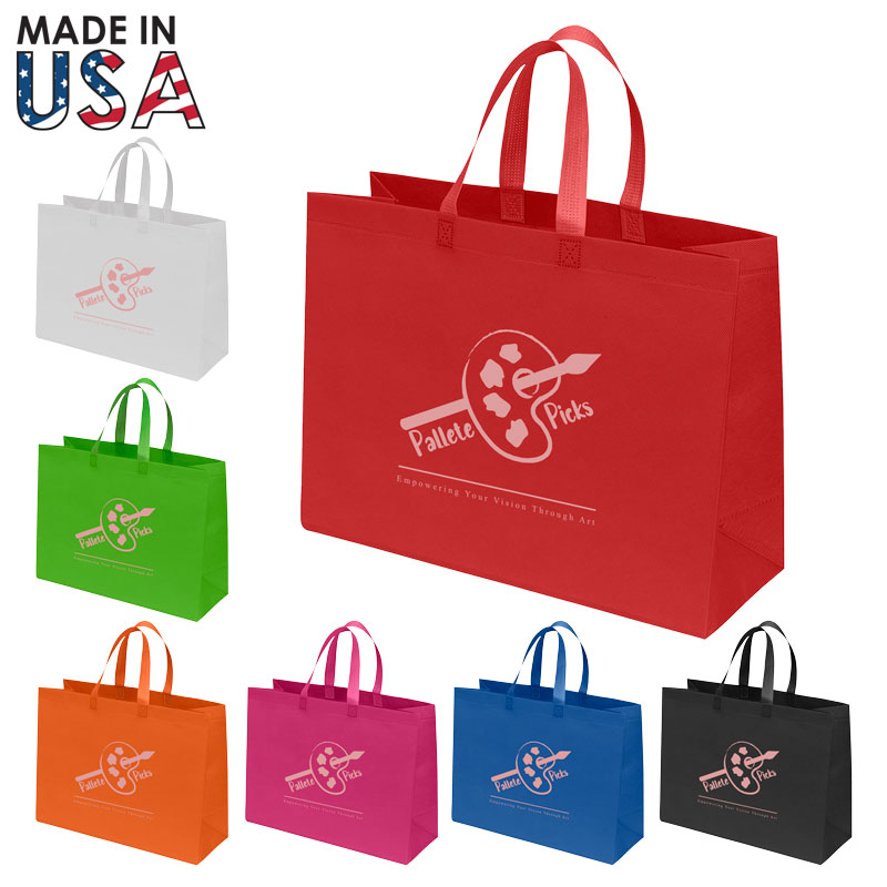 16x7x12 Reusable Non-Woven Tote Bag